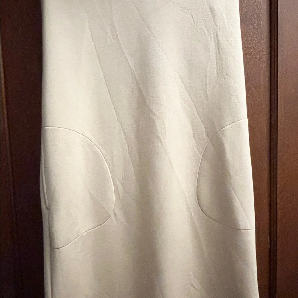 SPANX Air Essentials Sleeveless Tan Midi Dress - Picture 2 of 3
